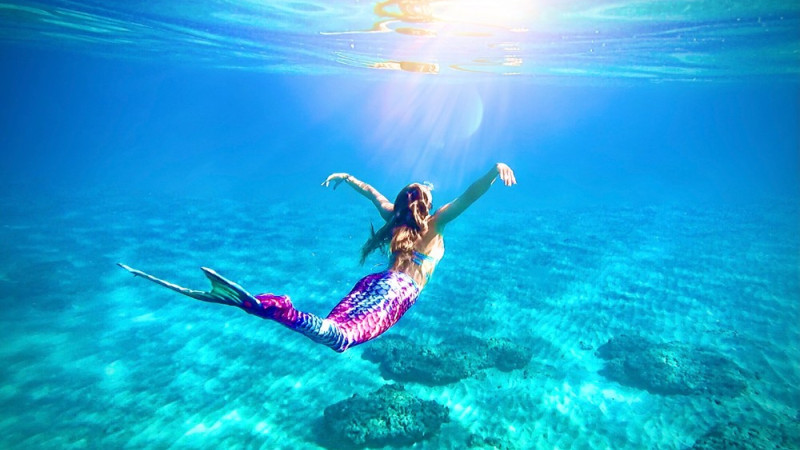 Mermaid Ocean Swimming Lesson in Maui